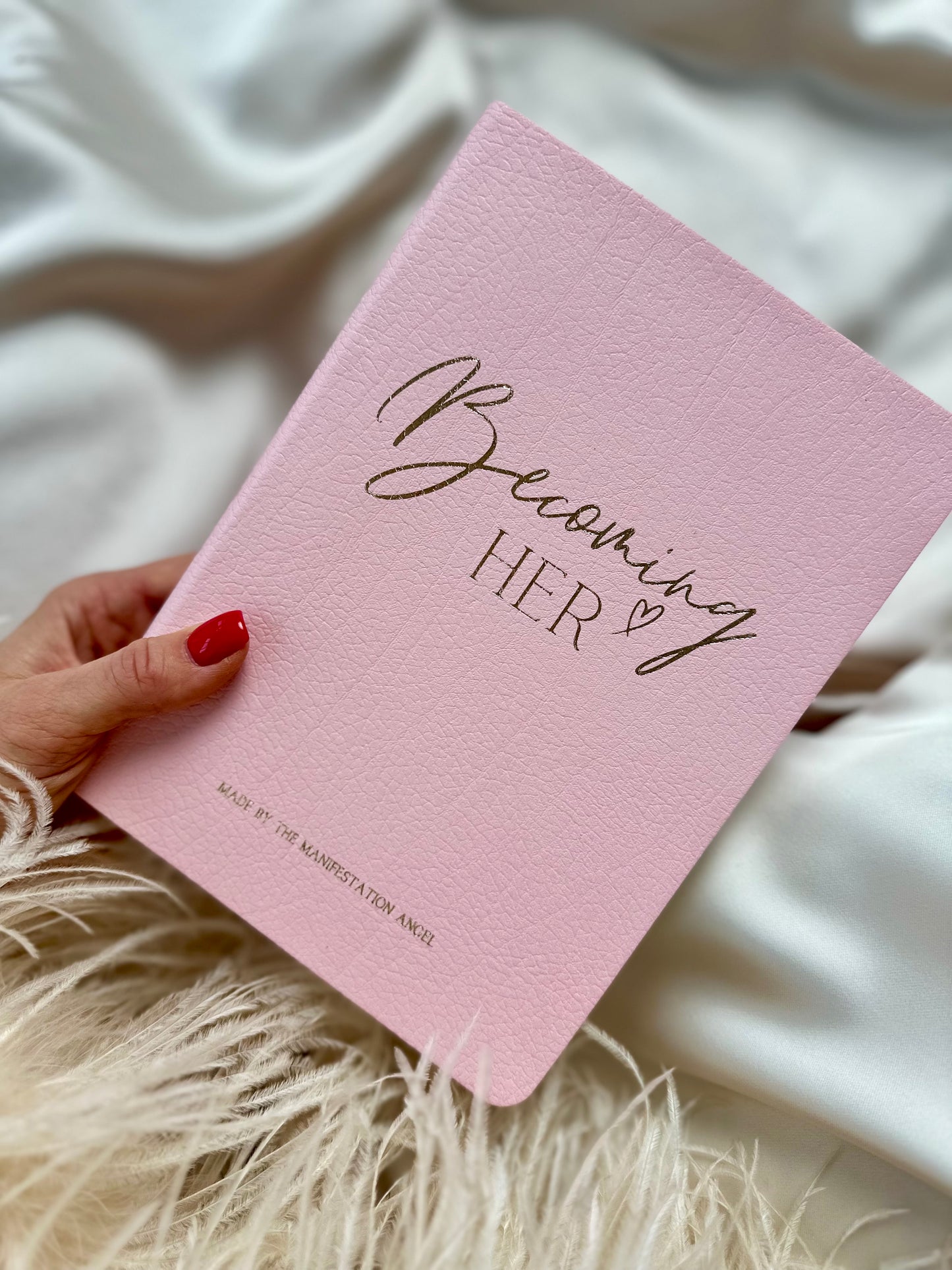 BECOMING HER: Light Pink Manifestation Journal! Limited edition
