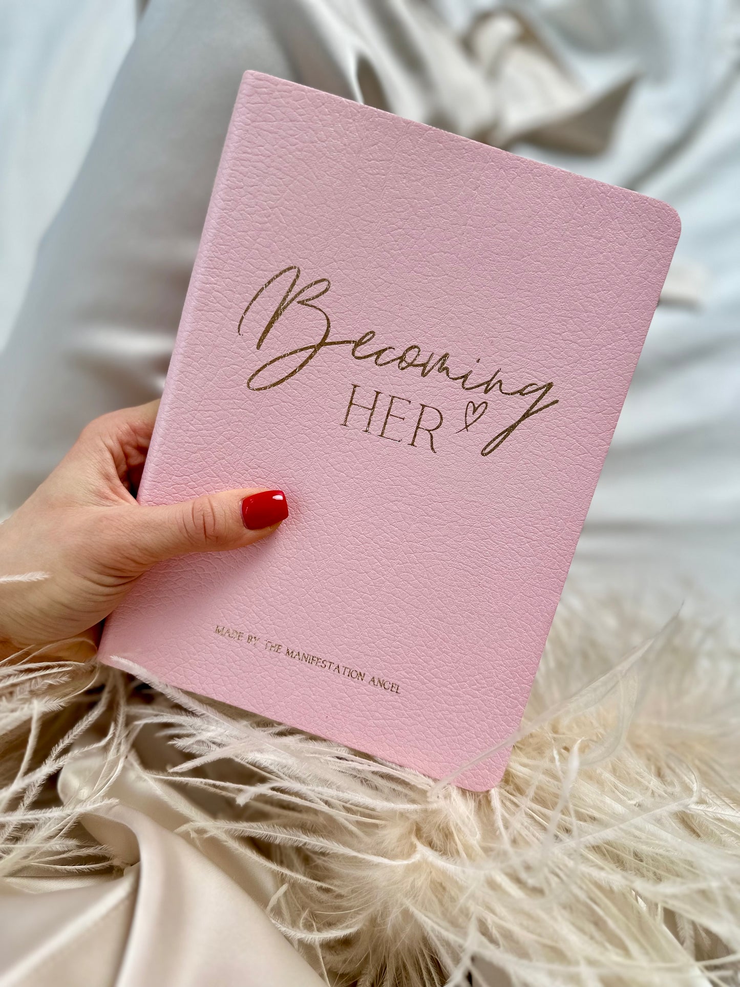 BECOMING HER: Light Pink Manifestation Journal! Limited edition