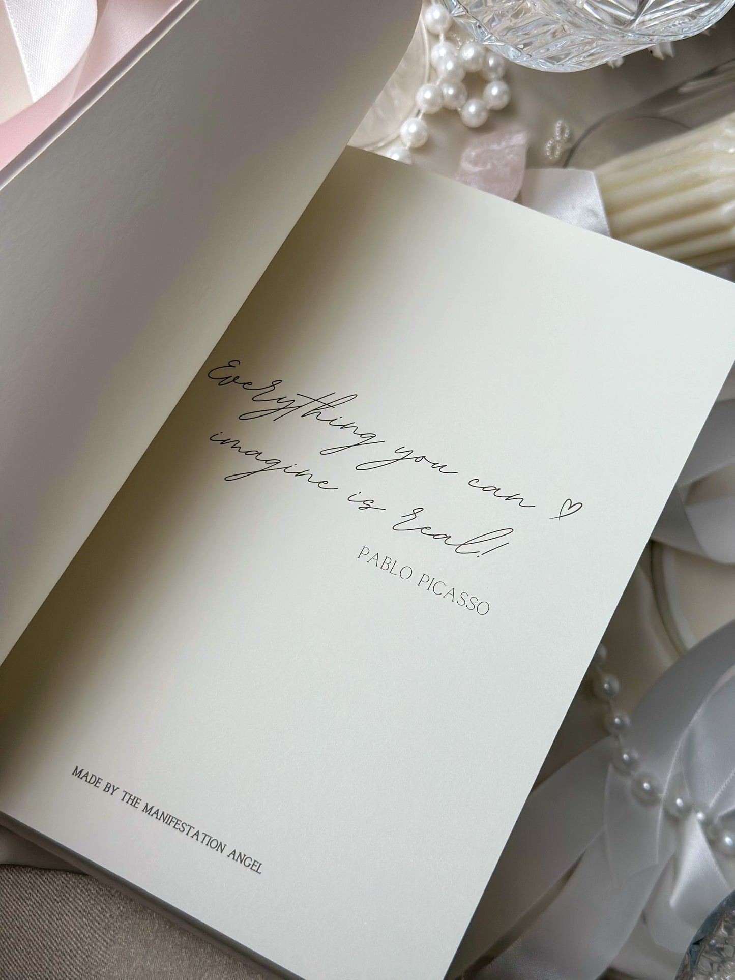 Women GODDESS 🪽 COMBO- 2 notebooks + pen + Rose Quartz crystal (Worth 36.60 eur)