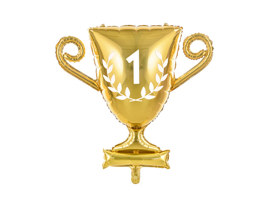 Folijas balons “Kauss”, 64 × 61 cm, zelta krāsā