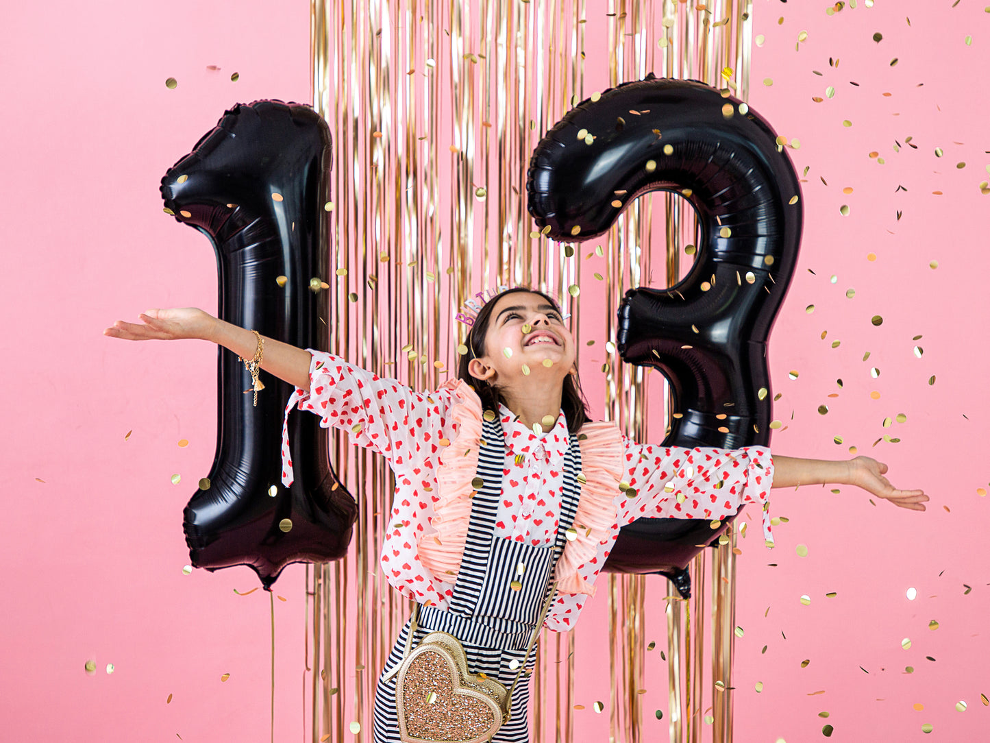 Folija balons ar ciparu “3” 86cm, melns