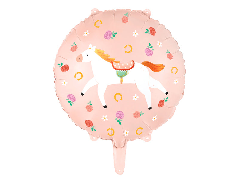 "Zirgu ballīte ar ziediem" pinterestīgs ballīšu komplekts, vērtība 54.40 eur (55 produkti)