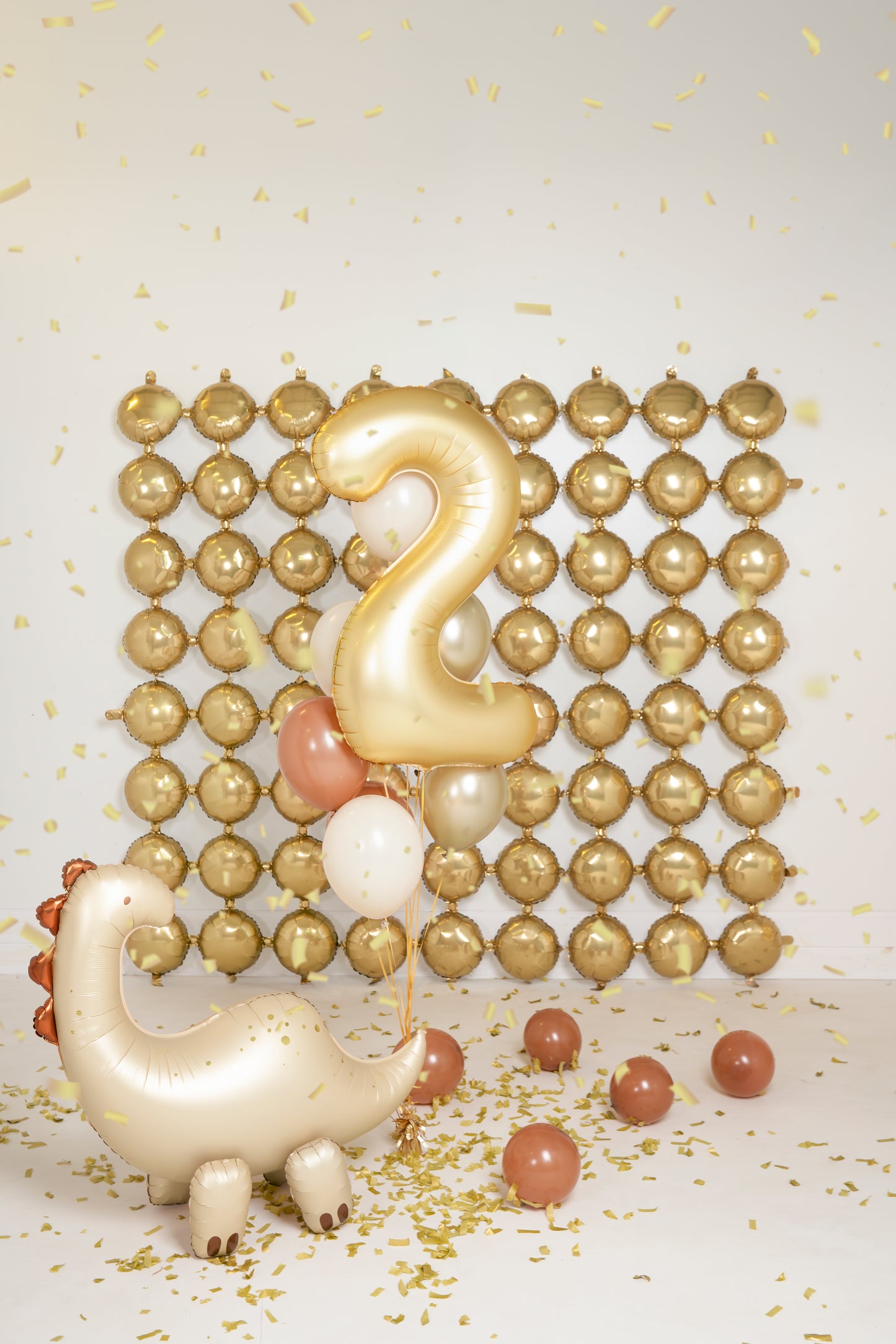 Stāvošs folijas balons “Brontozaurs”, 91 x 85 cm , krāsu miks