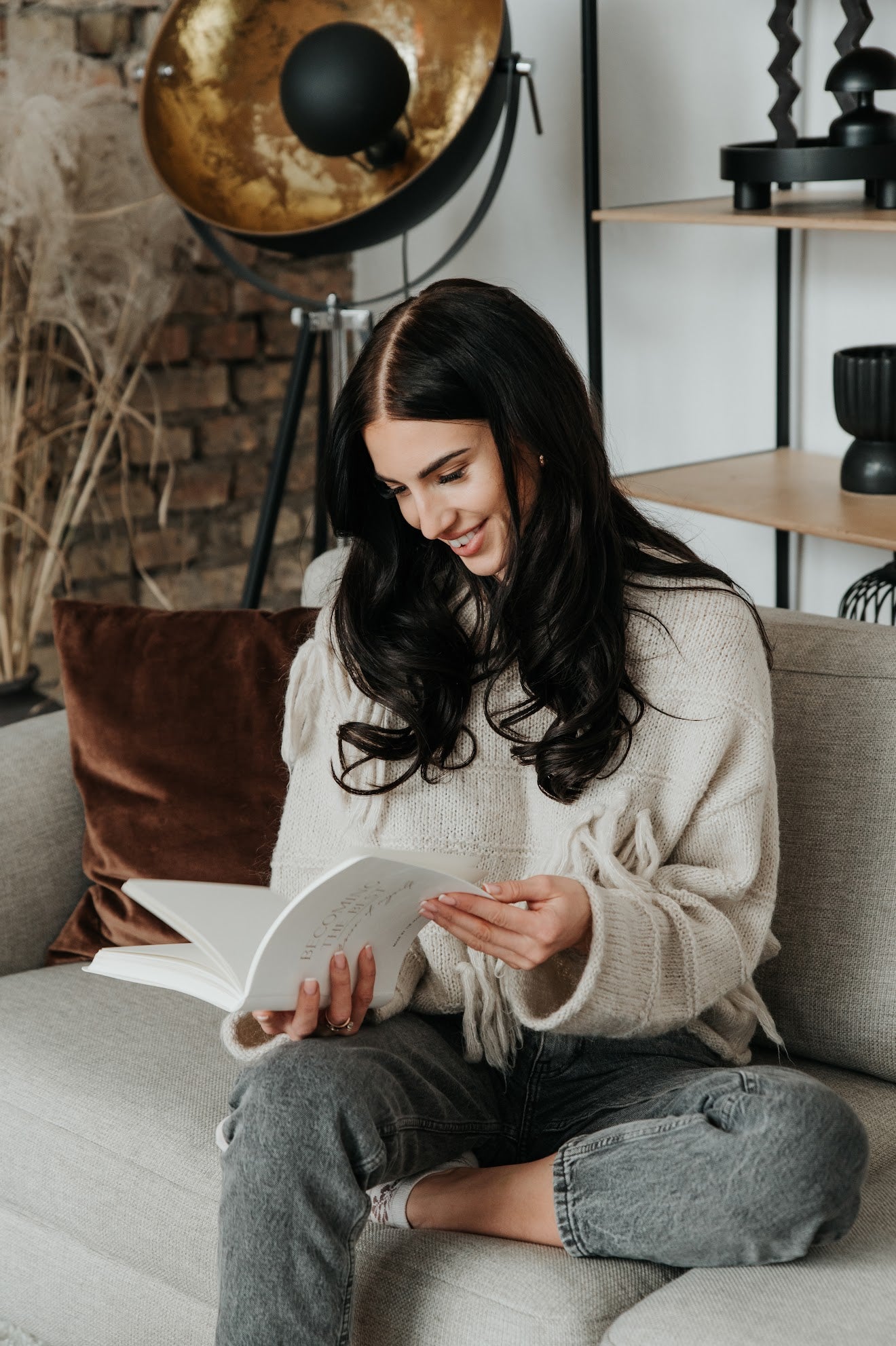 Dāvanu komplekts "Becoming the Best Version of Myself" 2 x punktotās klades, baltā krāsā