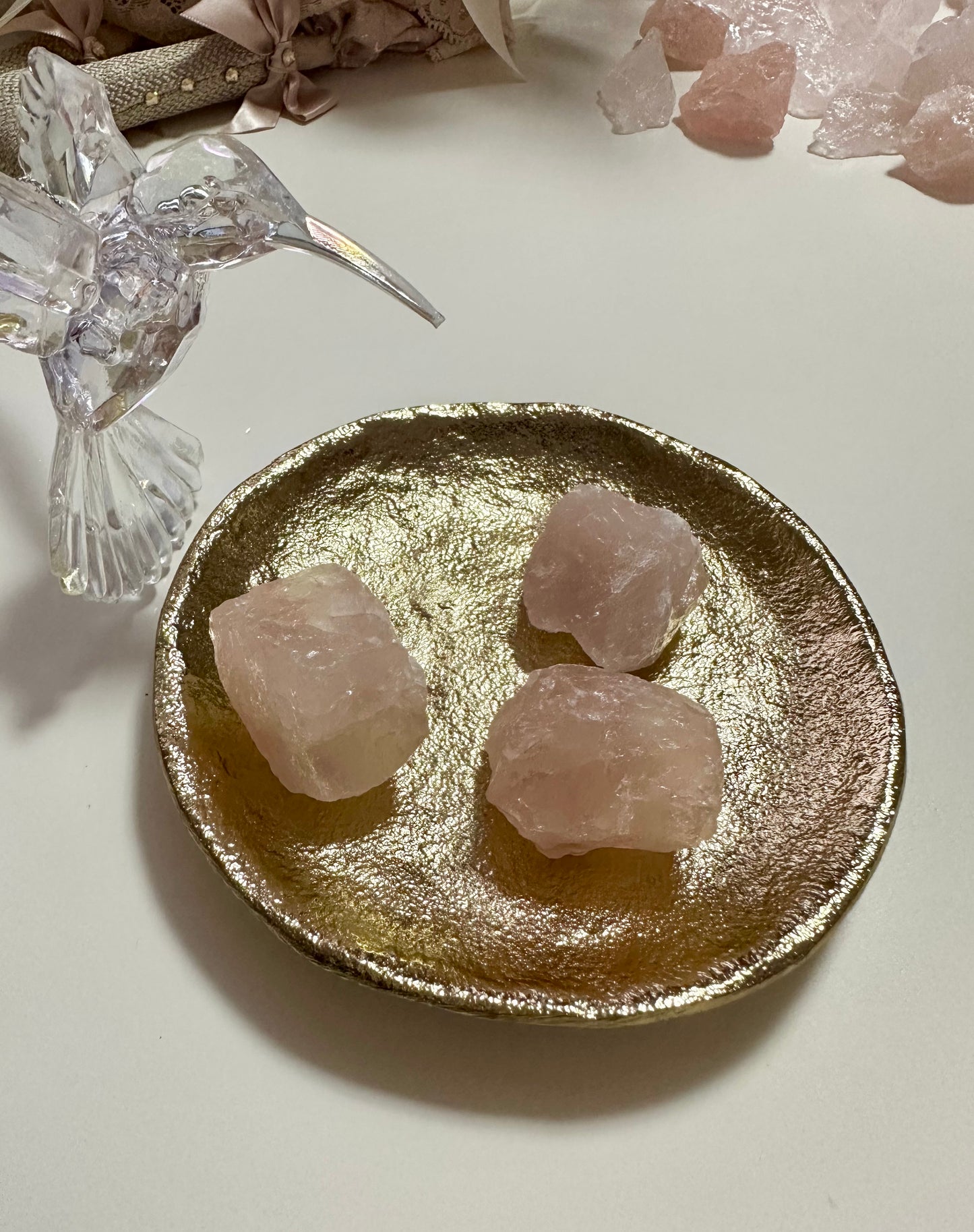 ROSE QUARTZ - Love and gratitude stone 🩷