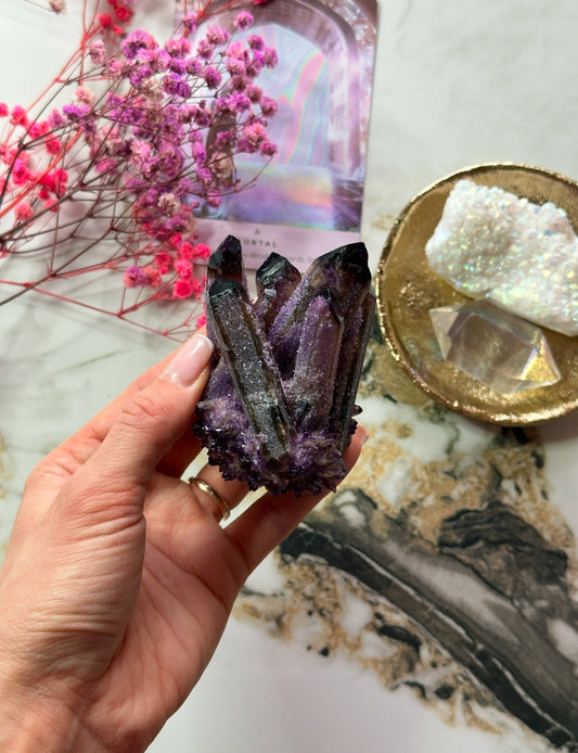 RAW Amethyst Crystal Cluster