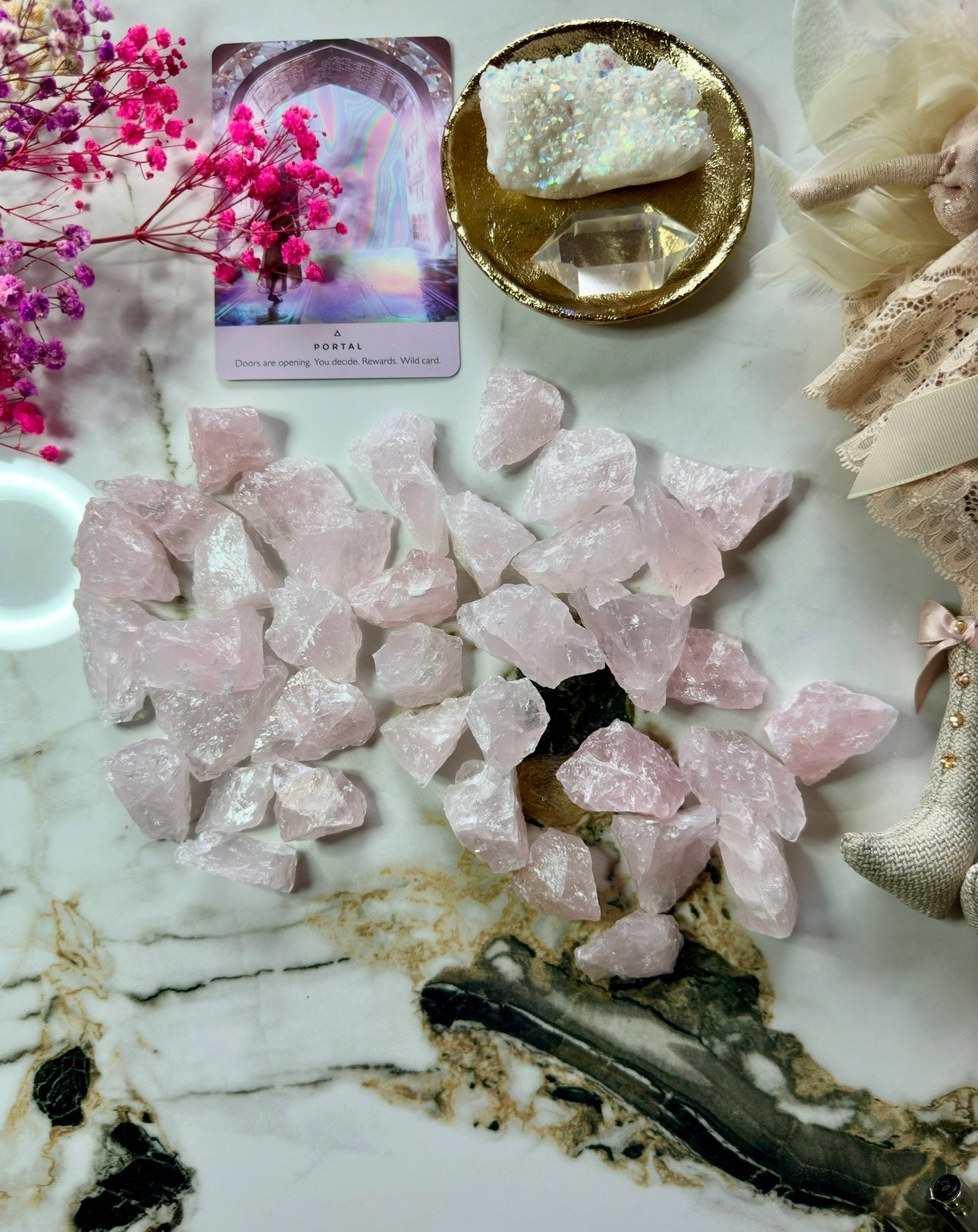 ROSE QUARTZ - Love and gratitude stone 🩷