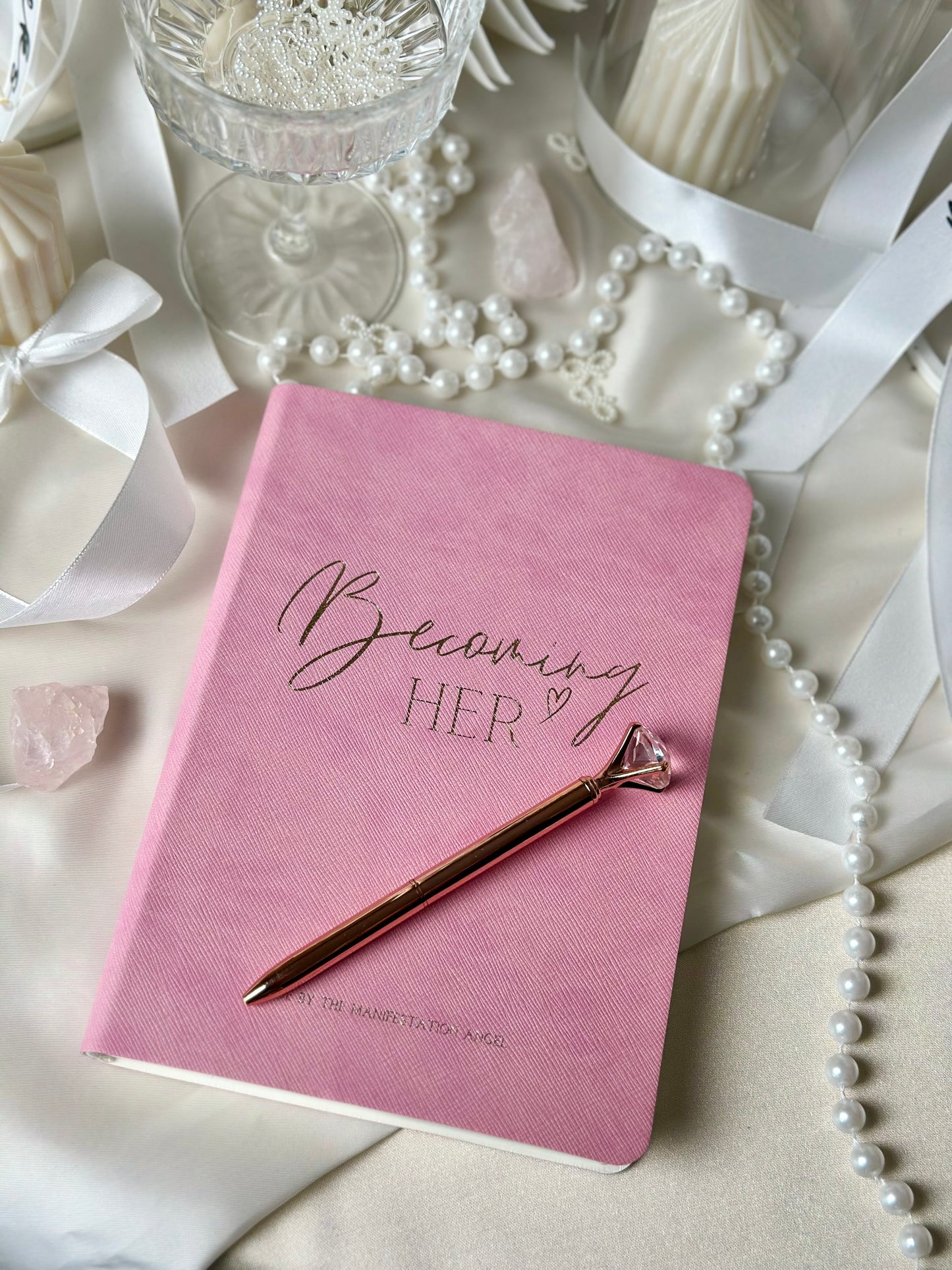 BECOMING HER: Pink Manifestation Journal