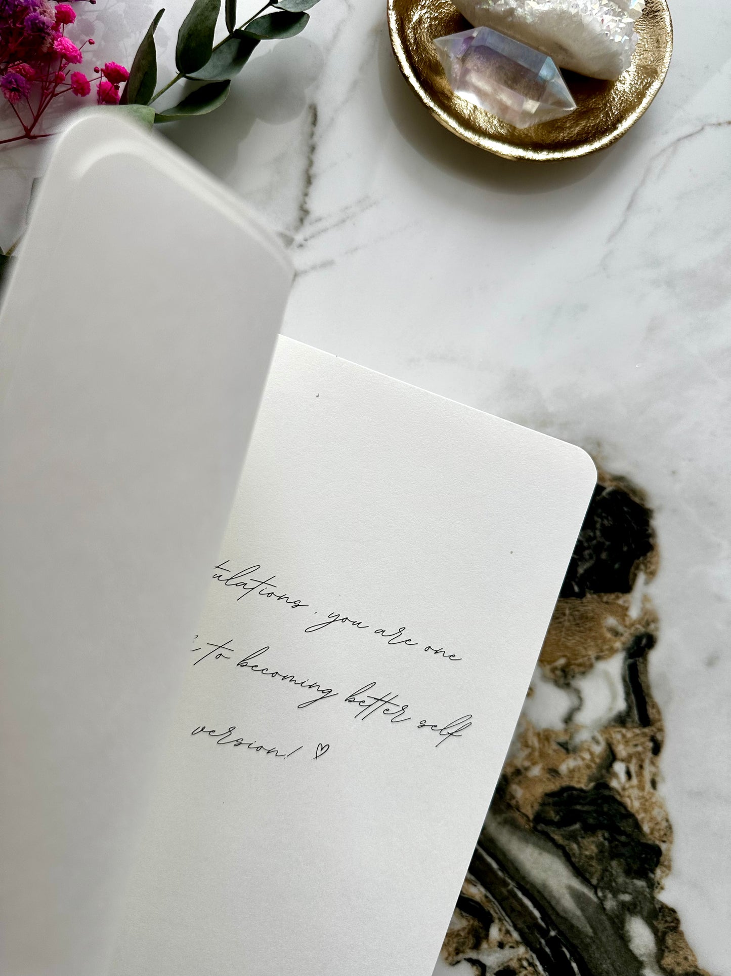 I'm not that fancy but I still work- Becoming The BEST version of myself journaling notebook with VISUAL DEFECTS