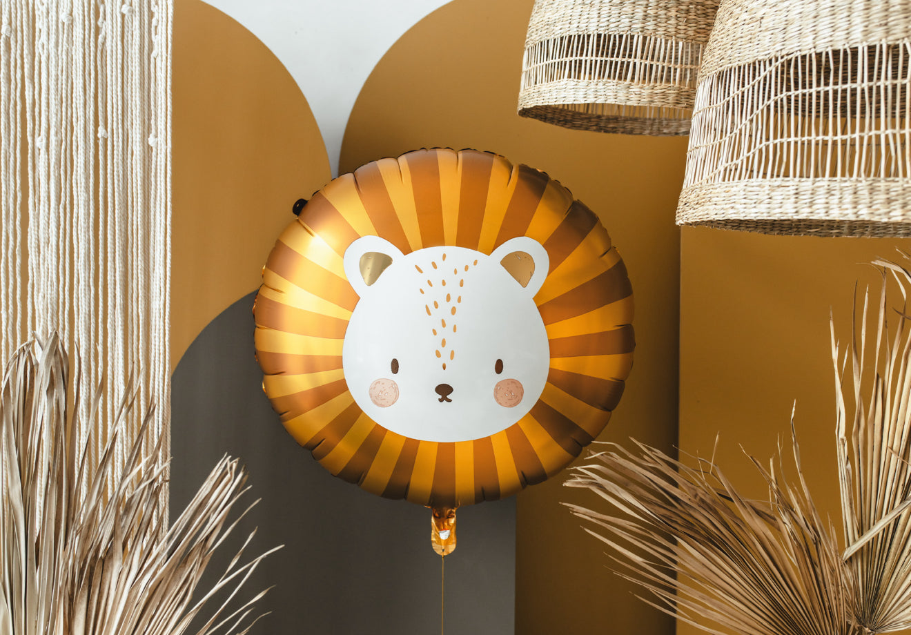 Folijas balons “Lauva” , 70 x 67 cm, krāsu miks