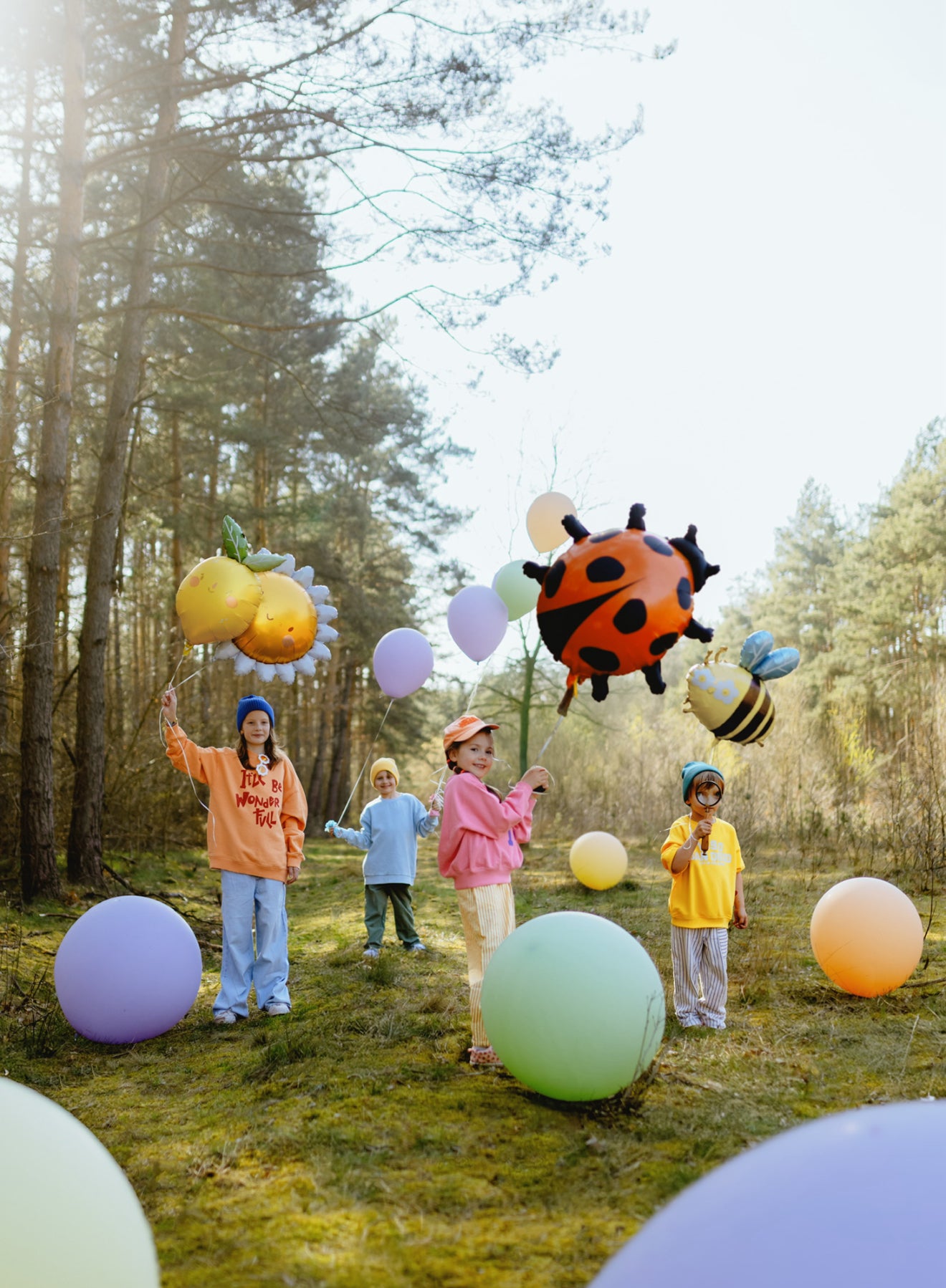 Apaļš balons, 60 cm, Pastel Light Peach