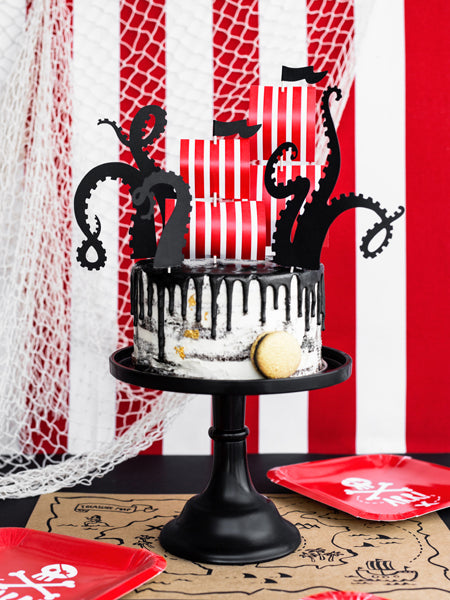 "Pirātu ballīte" pinterestīgs ballīšu komplekts, vērtība 62.00 eur (70 produkti)