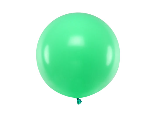 Apaļš balons, 60 cm, Pastel Green