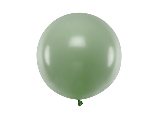 Apaļš balons, 60 cm, Pastel Rosemary Green